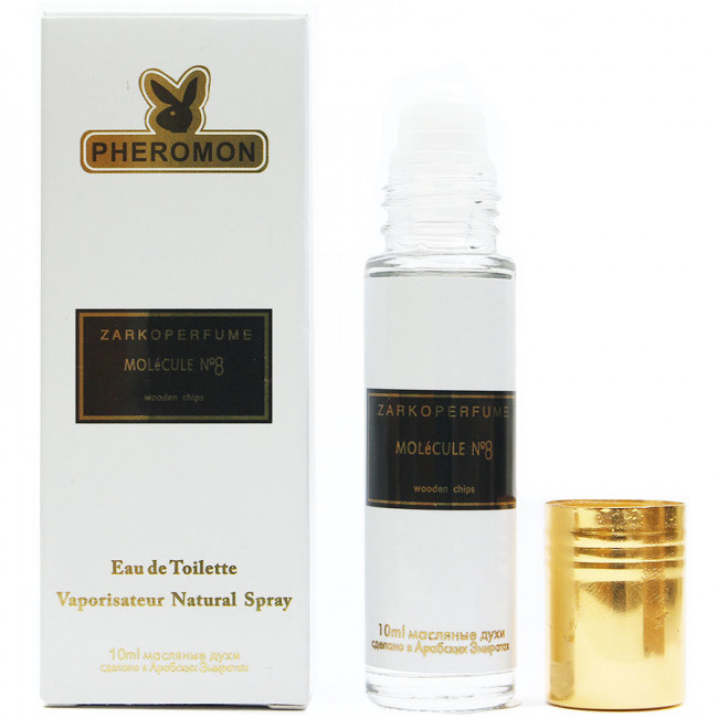 Духи с феромонами Zarkoperfume "MOLeCULE № 8 Wooden Chips" edp 10 ml (шариковые)