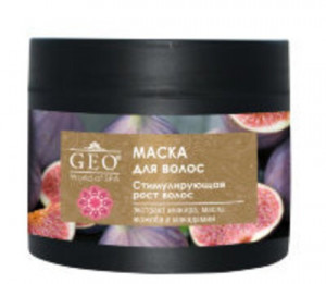 GEO Маска для волос стимулирующая рост волос 300мл