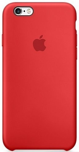 Силиконовый чехол для iPhone 6/6s -Красный (Red)