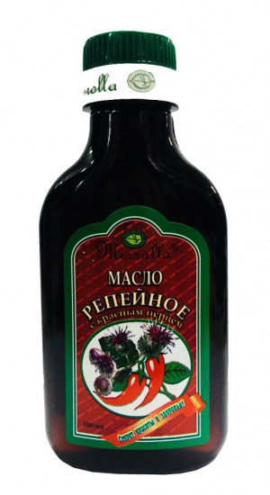 Добрый Аптекарь Масло Репейное с красным перцем 100 ml