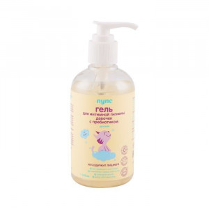Пупс гель для интимной гигиены детский для девочек пребиотик 250мл