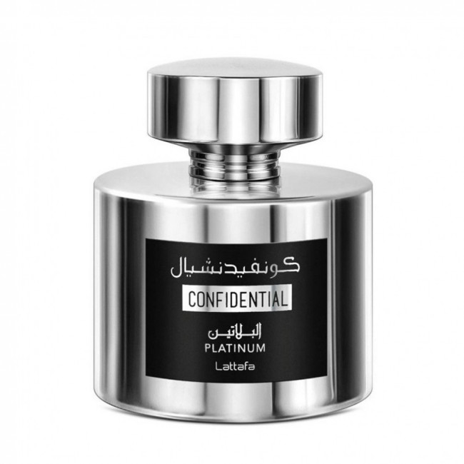 Lattafa Confidential Platinum edp for man 100 ml