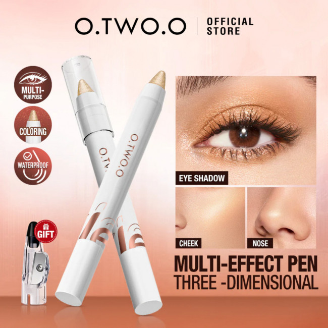 O.TWO.O Универсальный стик для макияжа Multi-purpose Makeup stick With Concealer Eyeshadow Highlighter Pencil  SC058 #04 Glitter O.TWO.O Универсальный стик для макияжа Multi-purpose Makeup stick With Concealer Eyeshadow Highlighter Pencil  SC058 #04 Glitter