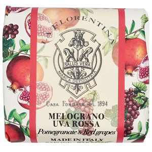 Мыло La Florentina Soap Pomegranate and Red Grape с экстрактами граната и красного винограда