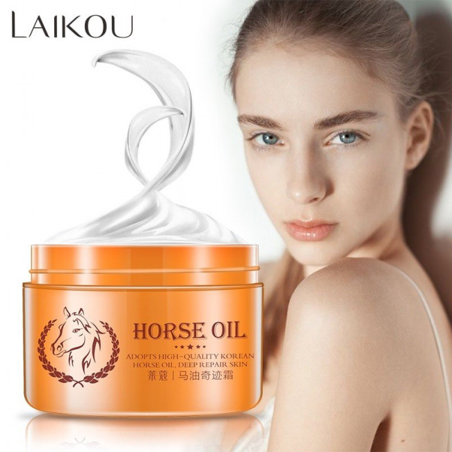 Laikou Horse Oil крем для лица на основе лошадиного жира 120 гр (3212)