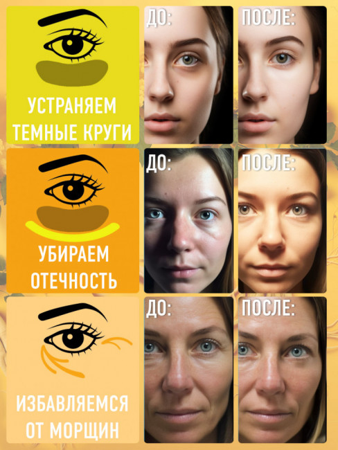 Патчи Rosel Cosmetics Patch Ginseng 60 шт. - уценка (мятая коробка)