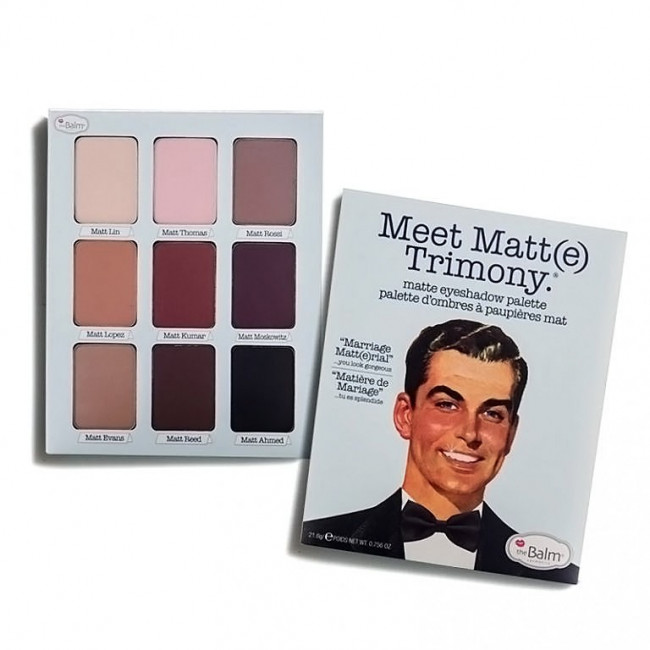 Тени TheBalm " Meet Matte Trimony" 21.6 g