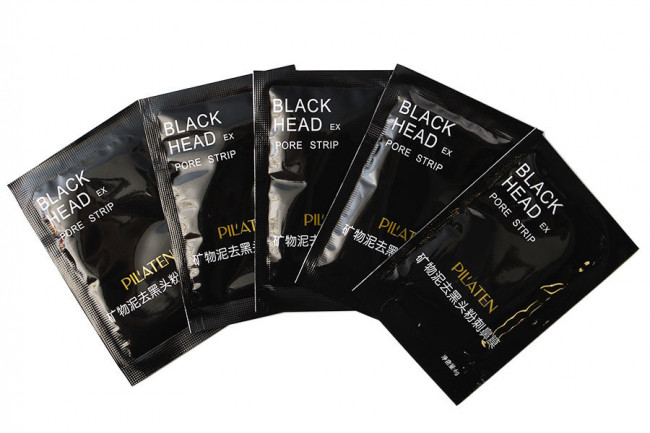 Маска для лица от черных точек Black head pore strip 6g Маска для лица от черных точек Black head pore strip 6g