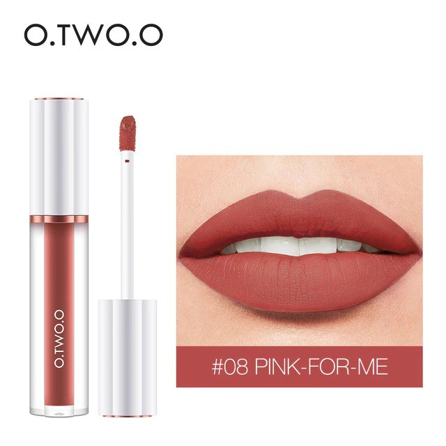 Матовый блеск O.TWO.O Matte liquid lipstick №08 (1009)