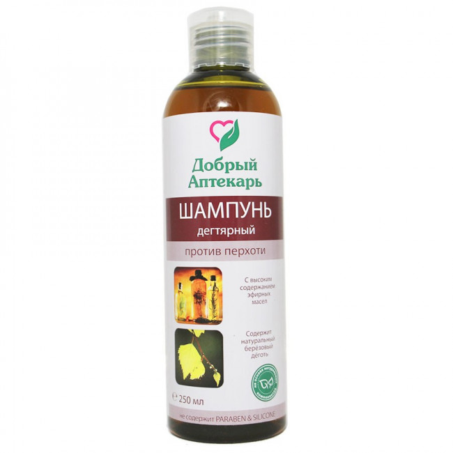 Добрый аптекарь шампунь Дегтярный 250 ml ( против перхоти ) Добрый аптекарь шампунь Дегтярный 250 ml ( против перхоти )