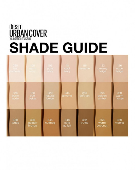 Тональный крем Maybelline Dream Urban Cover SPF 50