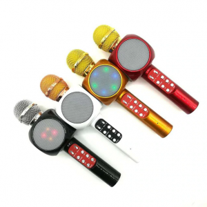 Беспроводной караоке-микрофон WS-1816 в ассортименте