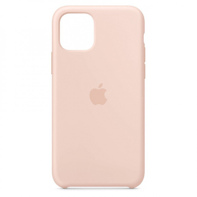Силиконовый чехол для iPhone 12 Pro светло-розовый