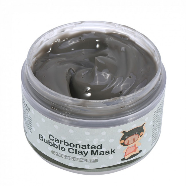 Кислородная маска с глиной Bioaqua Little black pig bubble mask mud 100g 0511 Кислородная маска с глиной Bioaqua Little black pig bubble mask mud 100g 0511