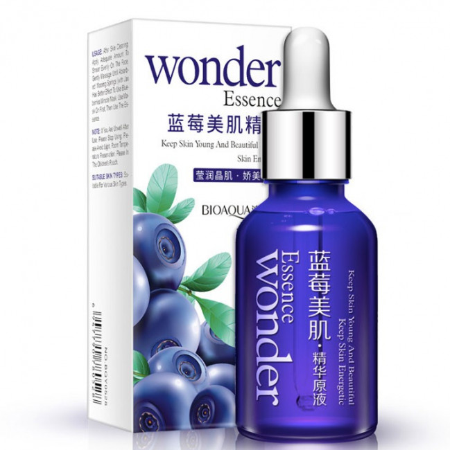 Сыворотка для лица Bioaqua Wonder essence с экстрактом черники 15ml