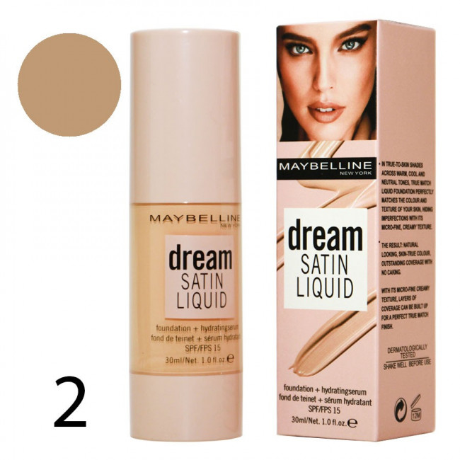 Тональный крем Maybelline "Dream Satin Liquid", 30 ml