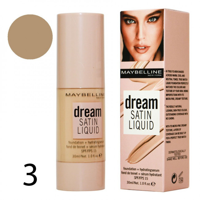 Тональный крем Maybelline "Dream Satin Liquid", 30 ml