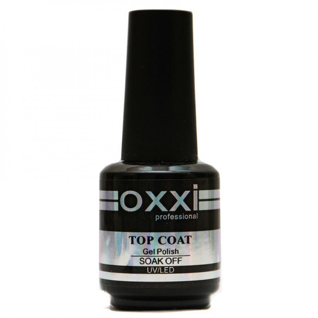OXXI top coat (верхнее покрытие) для гель-лаков 15 мл