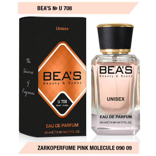 Парфюм Beas Zarkoperfume Pink Molecule 090 09 50 ml unisex арт. U 708 Парфюм Beas Zarkoperfume Pink Molecule 090 09 50 ml unisex арт. U 708