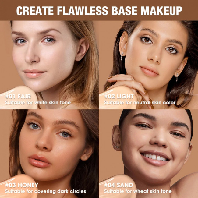 Консилер O.TWO.O Lightweight and seamless 5 g. Sand 04 Арт: SC061