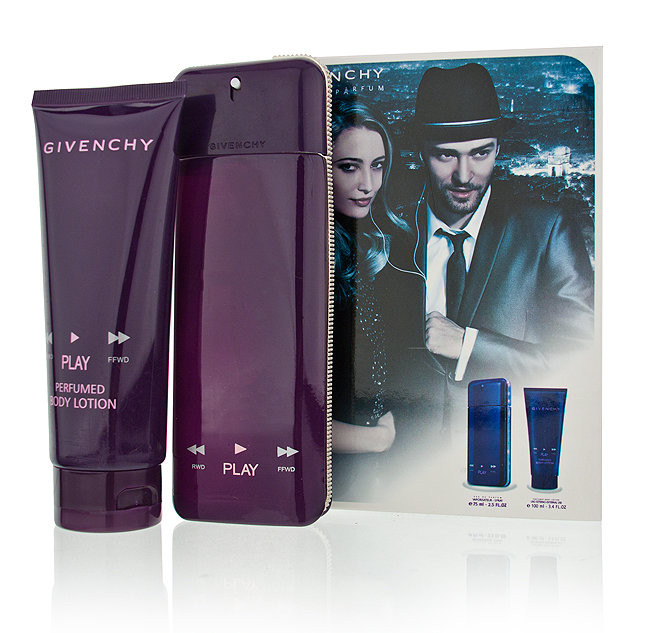 Набор Givenchy "Play Intense for Her" (лосьон + парфюм)