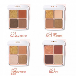 Тени O.TWO.O Colored Drawing Morocco 4цв (арт. 1003) Тени O.TWO.O Colored Drawing Morocco 4цв (арт. 1003)