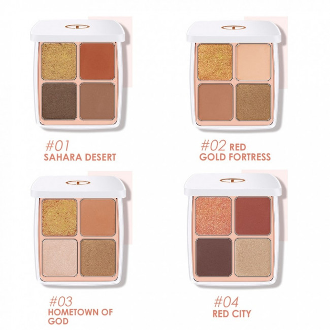 Тени O.TWO.O Colored Drawing Morocco 4цв (арт. 1003) Тени O.TWO.O Colored Drawing Morocco 4цв (арт. 1003)