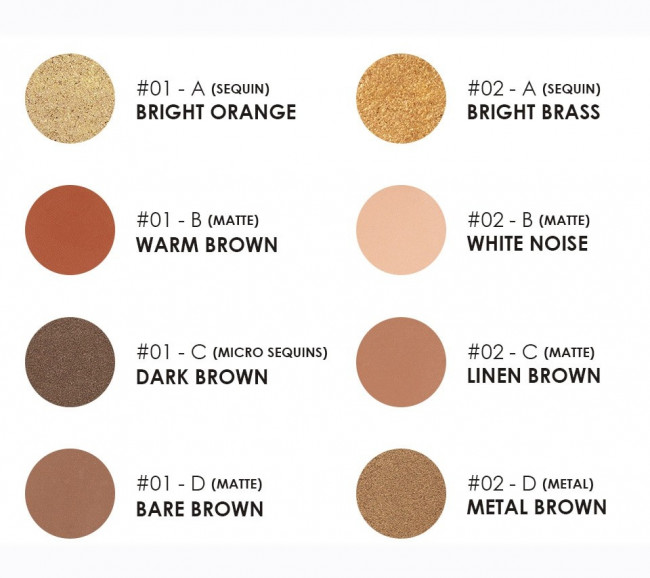 Тени O.TWO.O Colored Drawing Morocco 4цв (арт. 1003) Тени O.TWO.O Colored Drawing Morocco 4цв (арт. 1003)