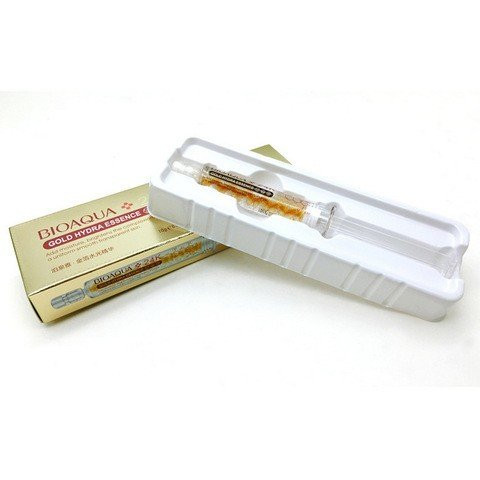 Сыворотка для лица с гиалуроновой кислотой BioAqua Gold Hydra Essence 10 ml  (арт. 5323)