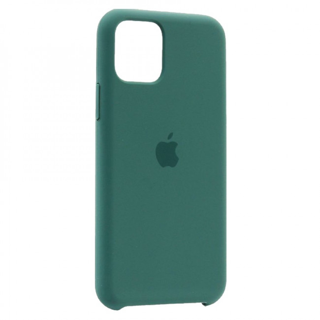 Силиконовый чехол для iPhone 11 зеленый