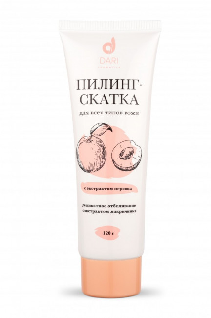 Dari Cosmetics Пилинг-скатка с экстрактом персика 120 гр. (арт. 20004)