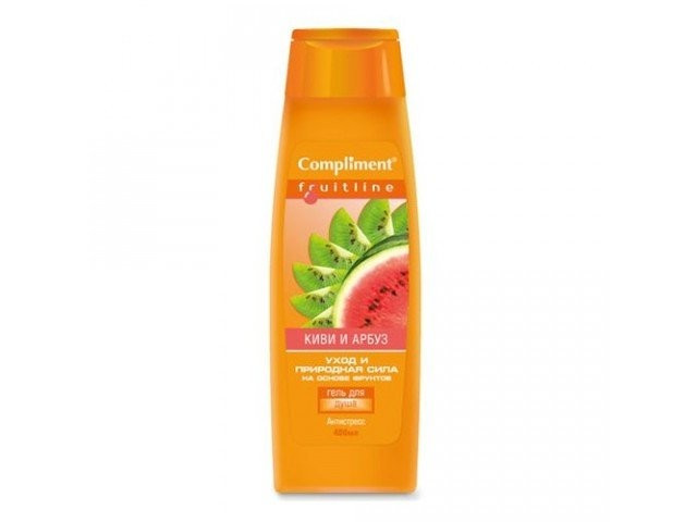 Гель для душа Compliment Fruitline киви и арбуз (400мл)