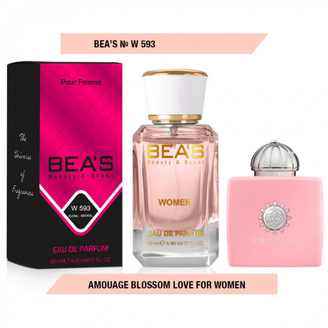 Парфюм Beas 50 ml W 593 Amouage Blossom Love for women Парфюм Beas 50 ml W 593 Amouage Blossom Love for women