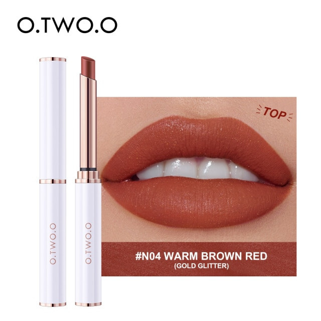 Матовая губная помада O.TWO.O арт. SC016 №4 (Warm Brown Red) 0.95 g. Матовая губная помада O.TWO.O арт. SC016 №4 (Warm Brown Red) 0.95 g.