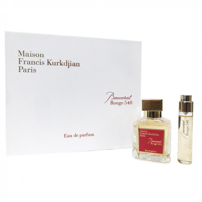 Парфюмированный набор A Plus Maison Francis Kurkdjian "Baccarat Rouge 540" edp unisex 70 ml + тестер 11 ml