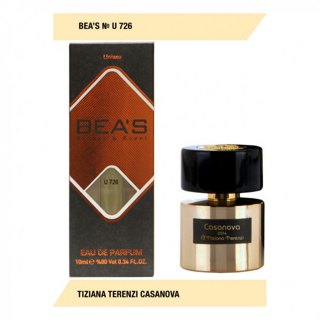 Компактный парфюм  Beas Tiziana Terenzi "Casanova" unisex 10 ml арт. U 726