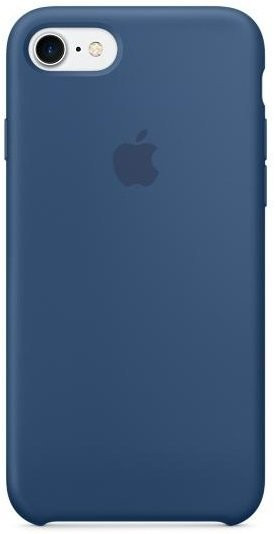 Силиконовый чехол для iPhone 7/8 -Глубокий синий (Ocean Blue)