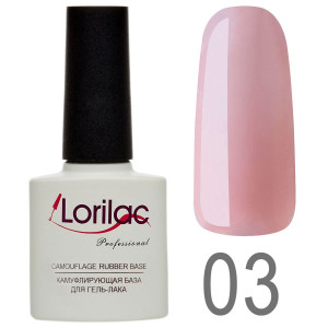 Lorilac камуфлирующая база для гель-лака 10 ml #3 Lorilac камуфлирующая база для гель-лака 10 ml #3