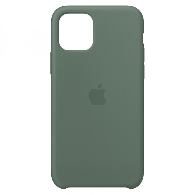 Силиконовый чехол для iPhone 11 Pro зеленый