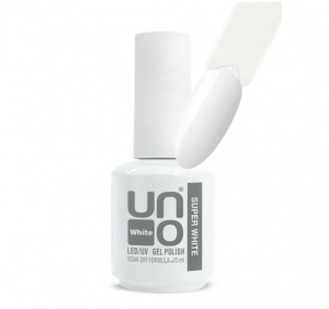 Uno Гель-лак Super White - Супер Белый (15 ml)