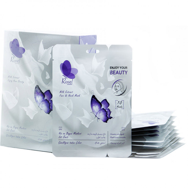 Маски для лица Rosel Cosmetics Face Mask Milk Маски для лица Rosel Cosmetics Face Mask Milk