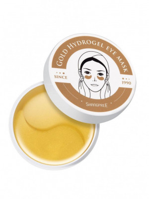 Гидрогелевые патчи с золотом для контура глаз Shangpree Gold Hydrogel Eye Mask