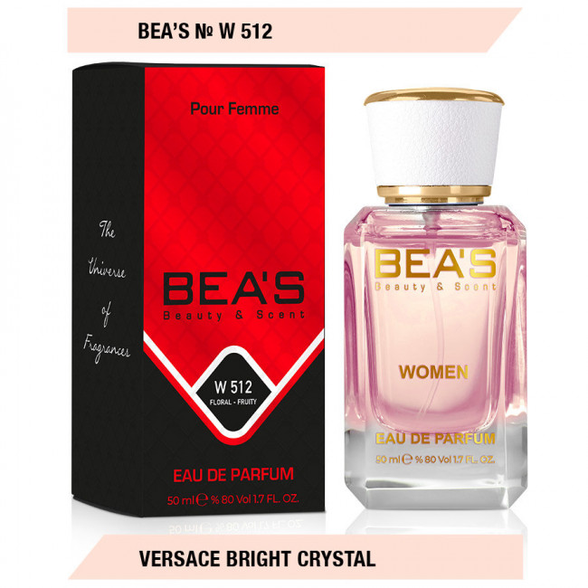 Парфюм Beas Versace Bright Crystal 50 ml for women арт. W 512 Парфюм Beas Versace Bright Crystal 50 ml for women арт. W 512