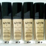Тональный крем NYX "Stay matte but not flat"30 ml(стекло)