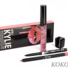 Набор Kylie 4in1 (карандаши для губ и глаз + жидкая помада + точилка) 12шт