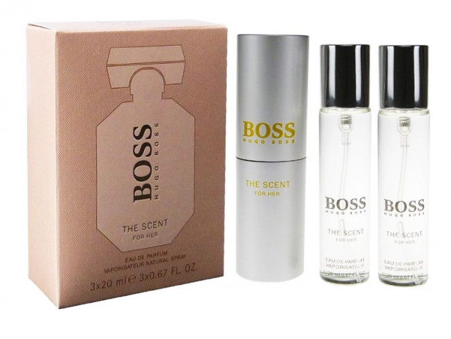 Парфюмерная вода 3*20 мл Hugo Boss Boss The Scent For Her(w)