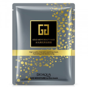Тканевая маска с золотом Gold above Beauty Mask  BioAqua (0611)