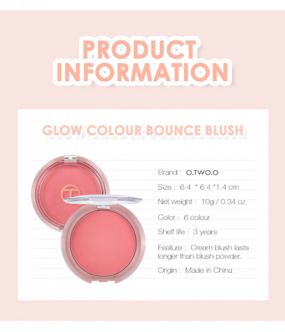 Румяна O.TWO.O арт. 9138 #02 1 цв.