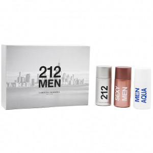 Подарочный набор Carolina Herrera "212" for men 3x30 ml