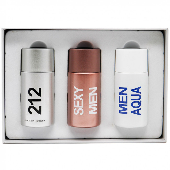 Подарочный набор Carolina Herrera "212" for men 3x30 ml